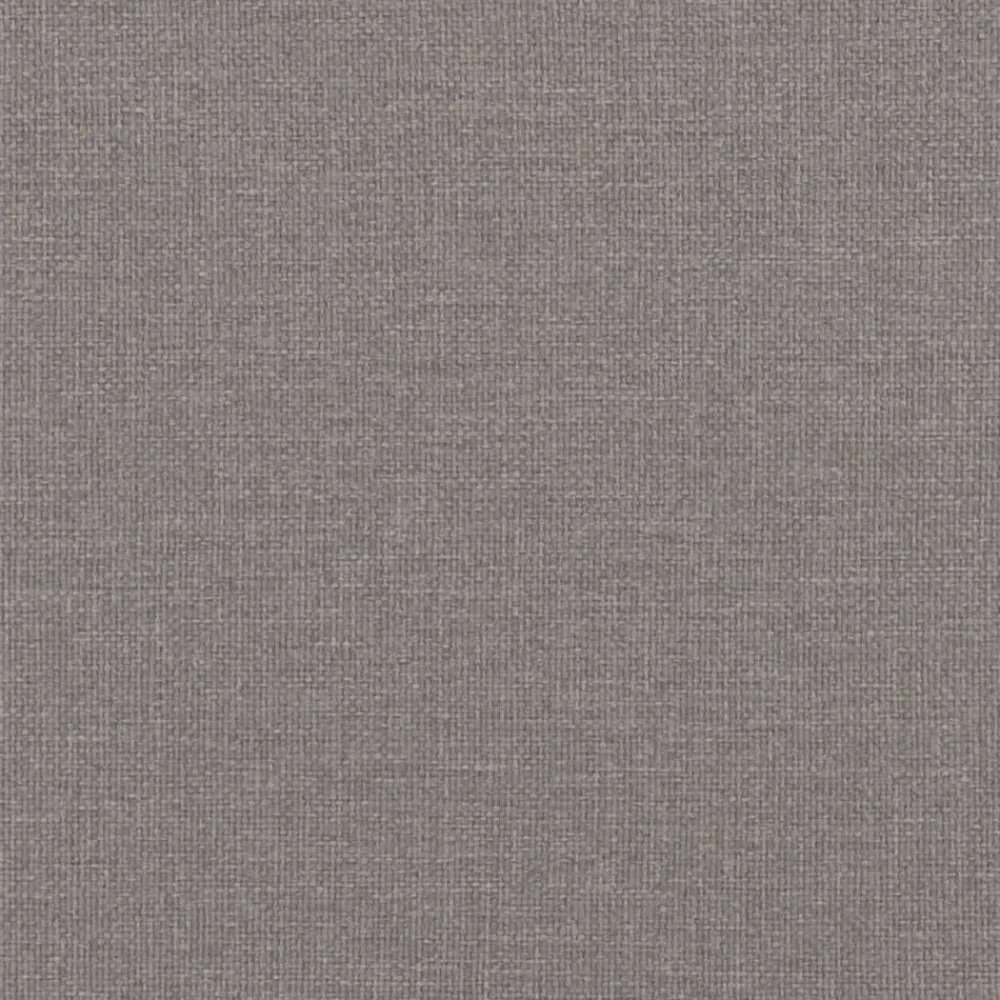vidaXL Juego de sofás con cojines 3 piezas tela gris taupe Taupé Discount