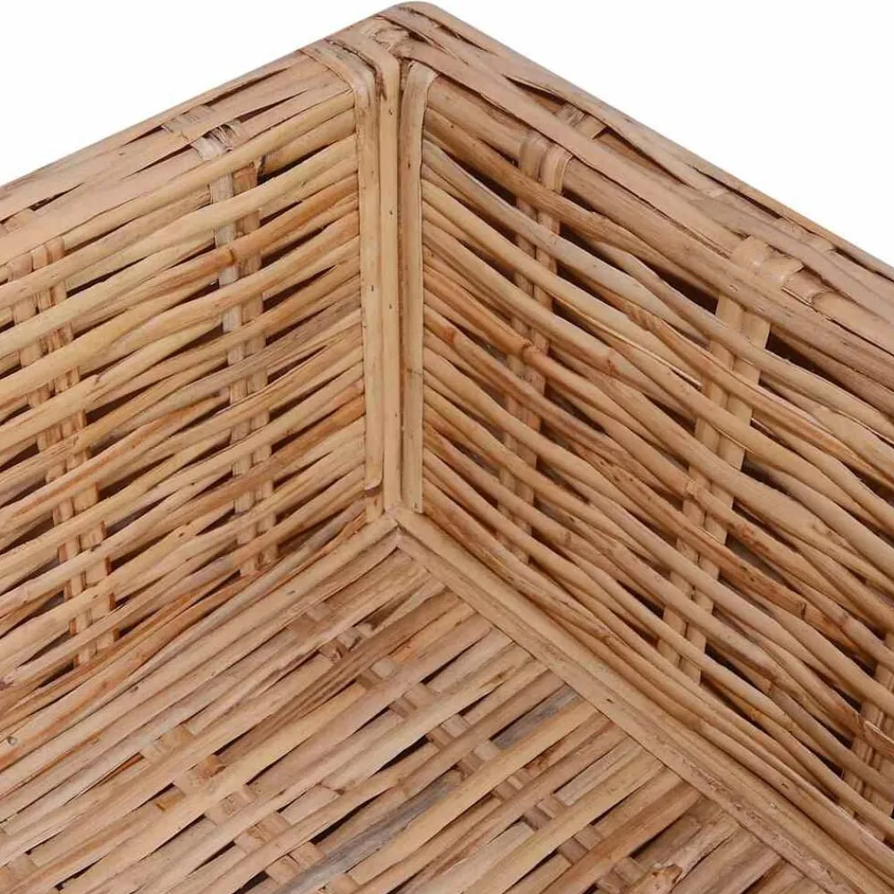vidaXL Juego de sofás de 16 piezas ratán natural Online