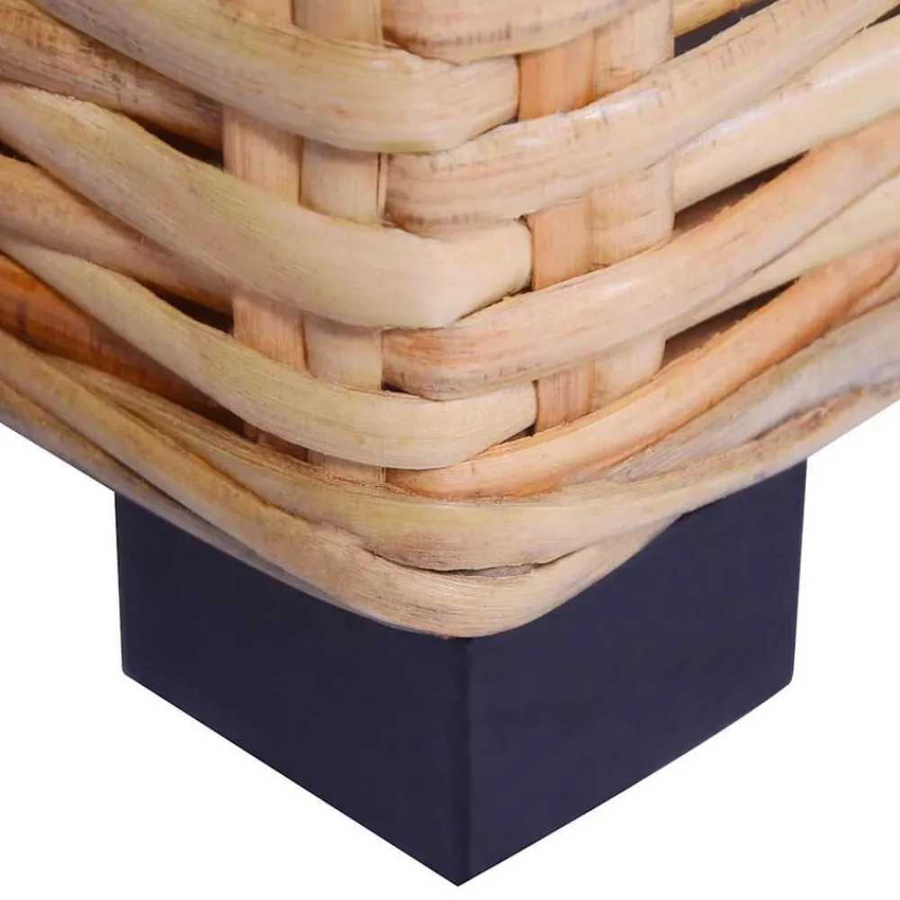 vidaXL Juego de sofás de 14 piezas ratán natural Online