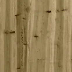 vidaXL Juego de sofás de jardín 7 pzas madera de pino impregnada Impregnado natural Outlet