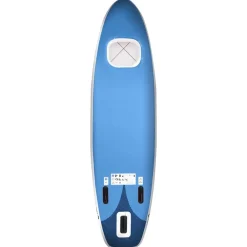 vidaXL Actividades Al Aire Libre-Juego de tabla paddle surf inflable azul 300x76x10 cm