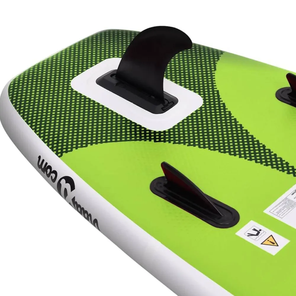 vidaXL Actividades Al Aire Libre-Juego de tabla paddle surf inflable 300x76x10 cm