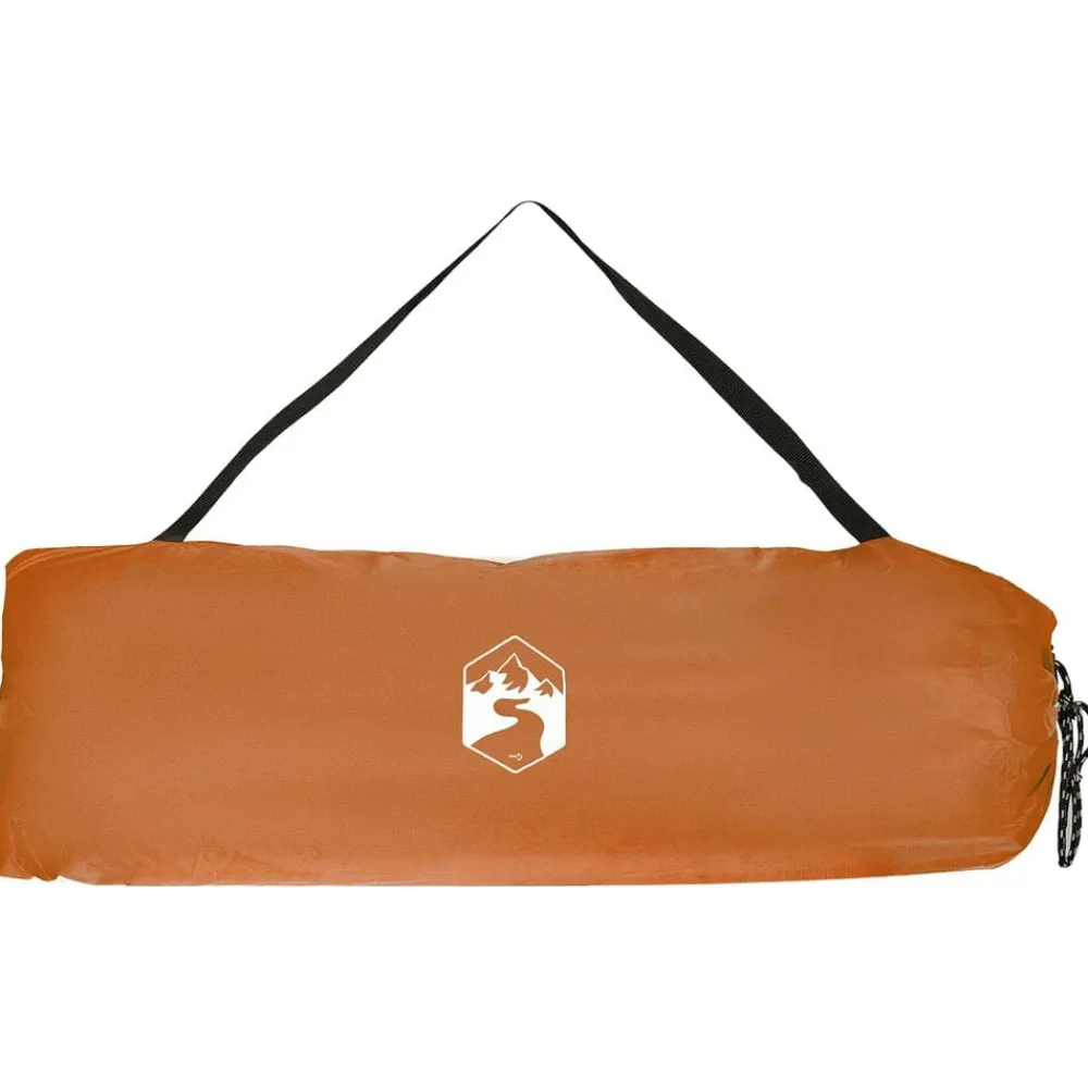 vidaXL Juego de Tienda de Camping 2 pcs Tafetán y Tela Naranja New
