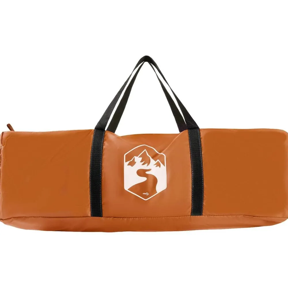 vidaXL Juego de Tienda de Camping 2 pcs Tafetán y Tela Naranja New