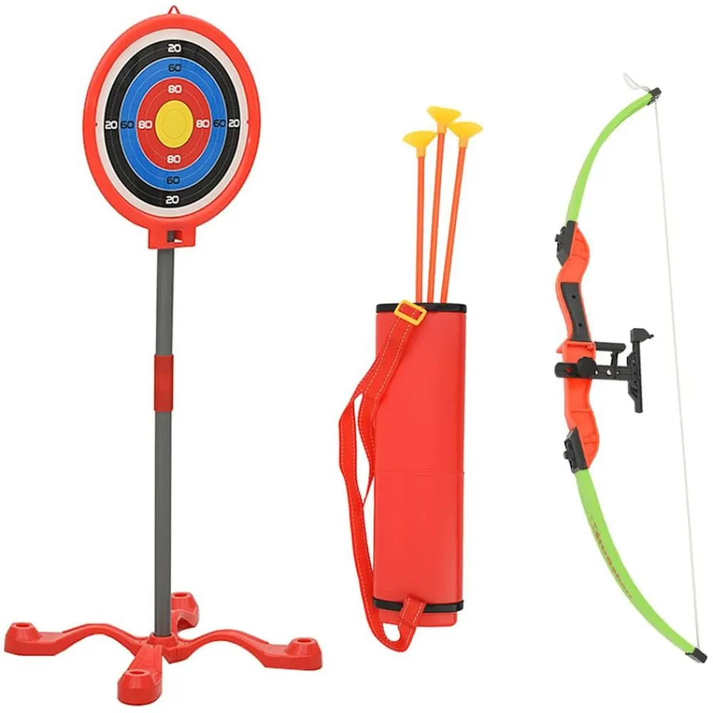 vidaXL Juego de tiro con arco de arco y flecha para niños con diana Online
