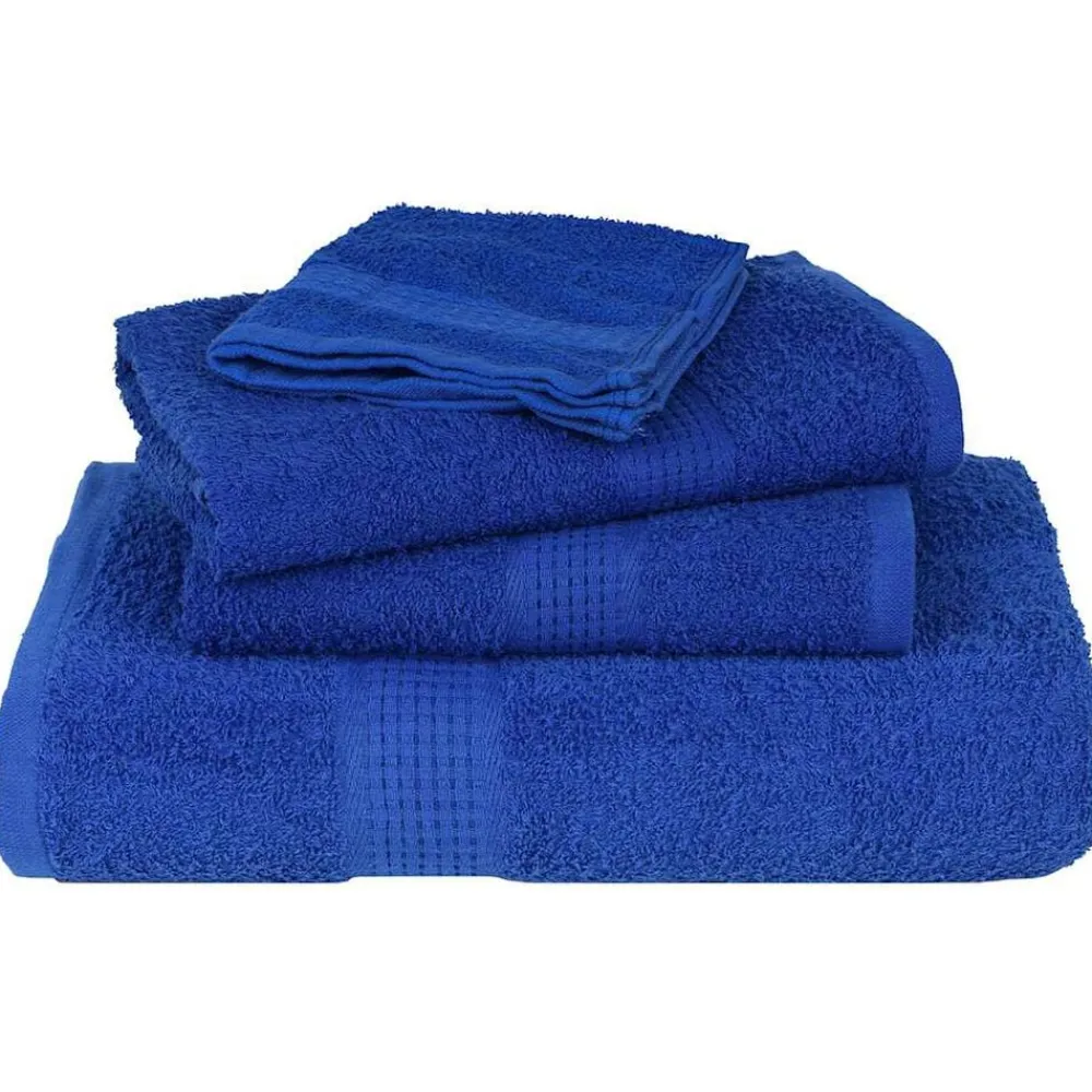 vidaXL Ropa De Casa-Juego de toallas FROGN 8 piezas 360 g/m²