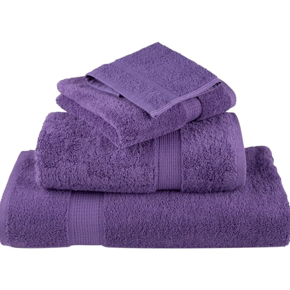 vidaXL Ropa De Casa-Juego de toallas premium SOLUND 12 unidades 600 gsm