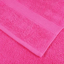 vidaXL Juego de toallas premium SOLUND 8 unidades 600 gsm Rosa New
