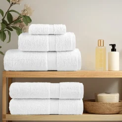 vidaXL Ropa De Casa-Juego de toallas premium SOLUND 8 unidades 600 gsm