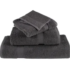 vidaXL Ropa De Casa-Juego de toallas premium SOLUND 6 unidades 600 gsm
