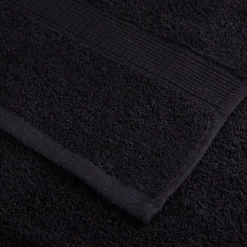vidaXL Juego de toallas premium SOLUND 8 unidades 600 gsm Negro Online