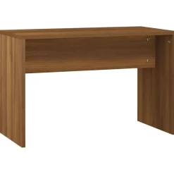 vidaXL Juego de tocador con LED madera contrachapada roble marrón Marr&oacute;n roble Online