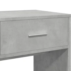 vidaXL Juego de tocador de 4 piezas madera de ingeniería gris hormigón Gris hormig&oacute;n Outlet