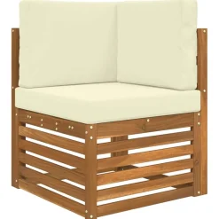 vidaXL Conjuntos De Muebles-Juegos de sofás 6 pcs Madera de Acacia Sólida