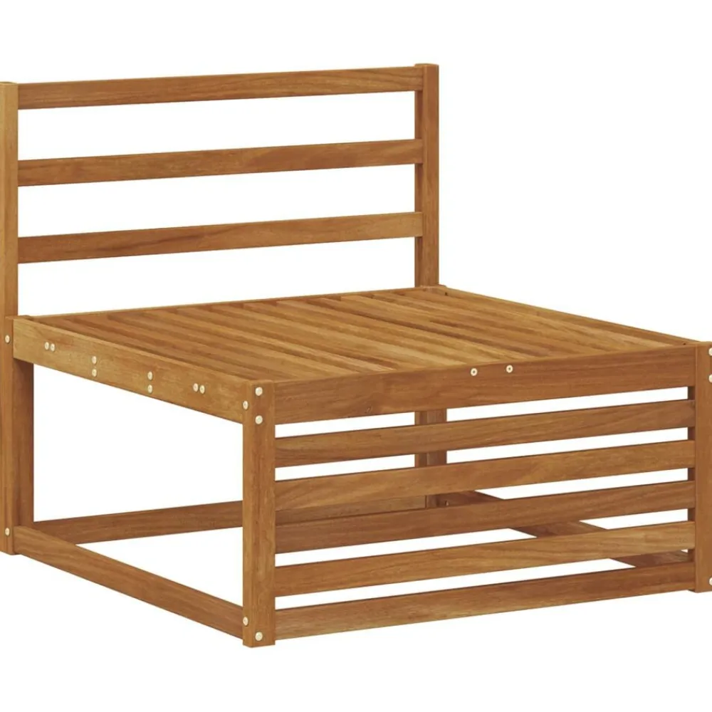 vidaXL Juegos de sofás 10 pcs Madera de Acacia Sólida Natural Hot