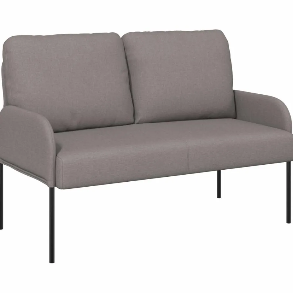 vidaXL Juegos de sofás con cojín 3 pcs 115 x 56 x 80 cm Taupé Clearance