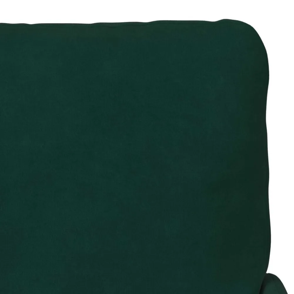 vidaXL Juegos de sofás con cojín 3 pcs 115 x 56 x 80 cm Verde oscuro Online