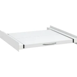 vidaXL Accesorios Para Electrodomésticos-Kit de apilamiento para lavadora con estante extraíble
