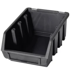 vidaXL Kit de cajas de almacenaje 96 pzas paneles de pared rojo negro Rojo y negro Best