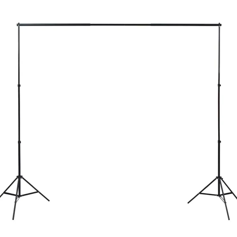 vidaXL Kit de estudio con 5 telones de fondo de colores y 2 paraguas Hot