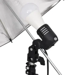 vidaXL Kit de estudio fotográfico con set de luces y fondo New