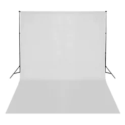 vidaXL Cámaras Y Objetivos-Kit de estudio fotográfico con set de luces, fondo y reflector