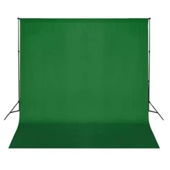vidaXL Cámaras Y Objetivos-Kit de estudio fotográfico con luces softbox, fondo y reflector