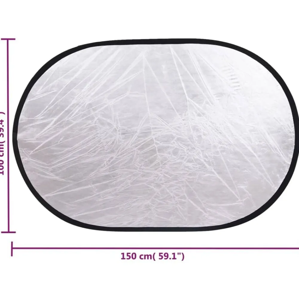 vidaXL Cámaras Y Objetivos-Kit de estudio fotográfico con luces, fondo y reflector