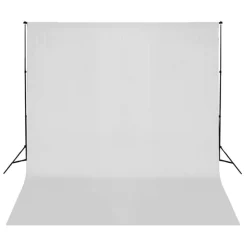 vidaXL Cámaras Y Objetivos-Kit de estudio fotográfico con set de luces y fondo