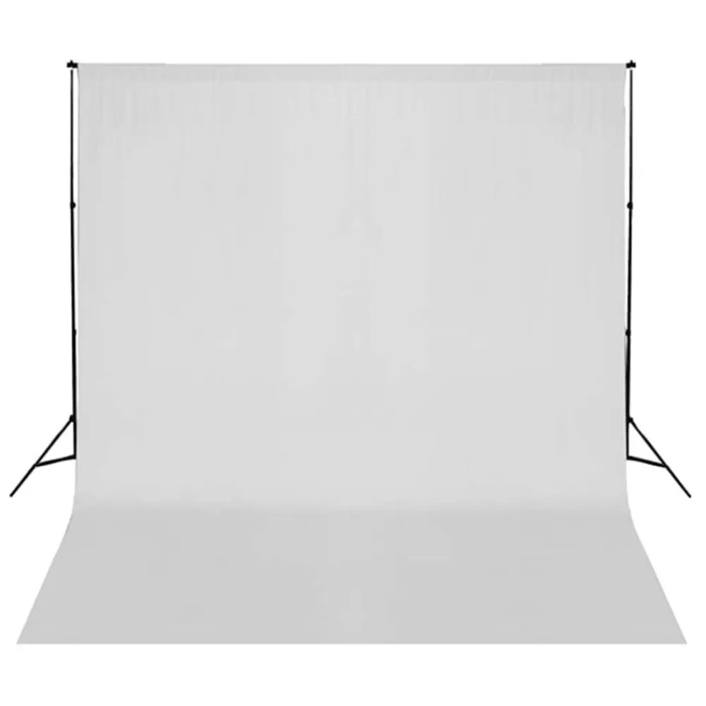 vidaXL Cámaras Y Objetivos-Kit de estudio fotográfico con set de luces y fondo