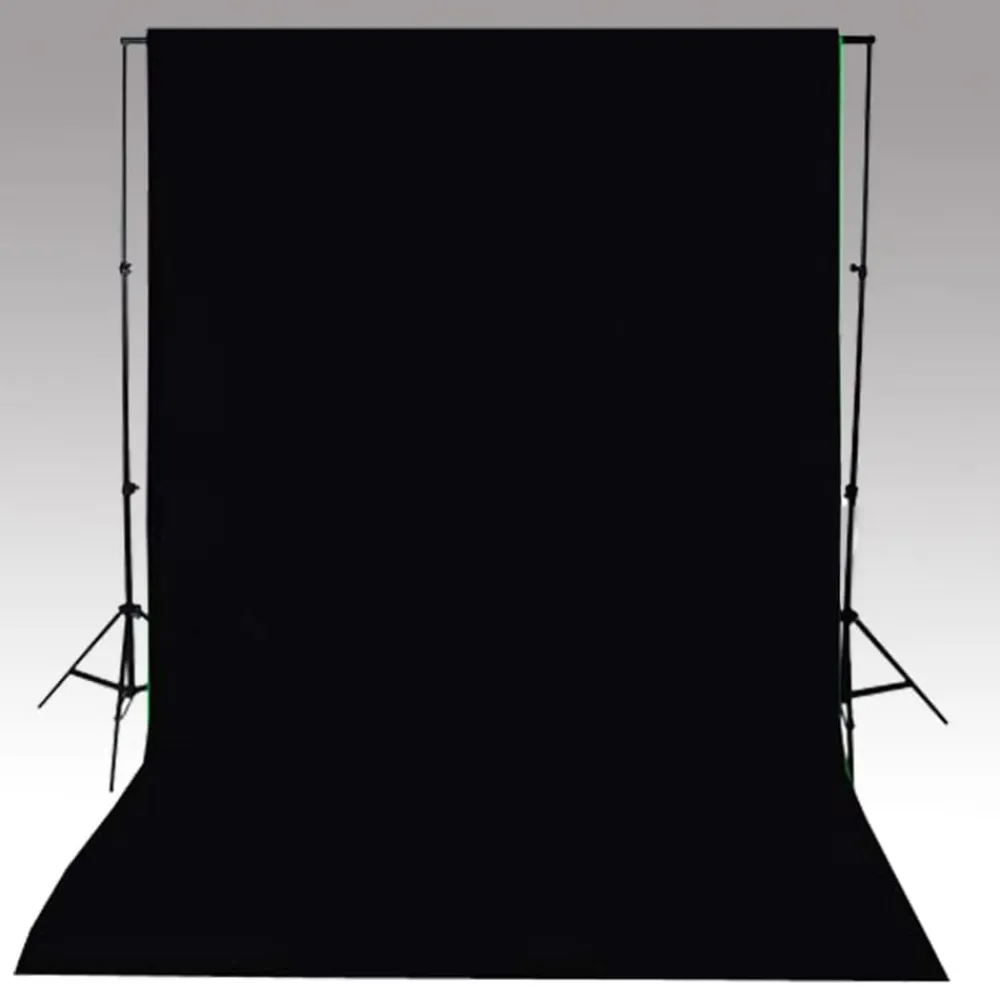 vidaXL Kit de estudio fotográfico con set de luces y fondo Negro Hot