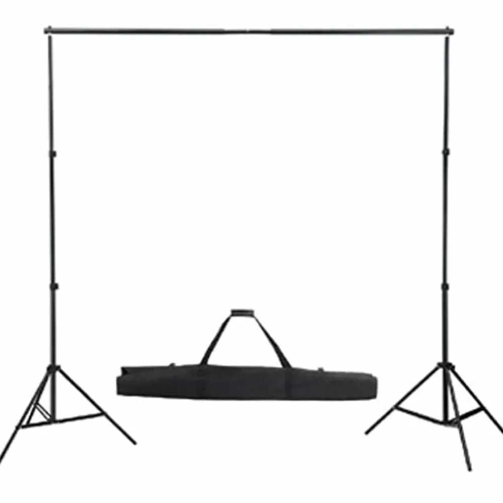 vidaXL Cámaras Y Objetivos-Kit de estudio fotográfico telón fondo 600x300 cm y luces