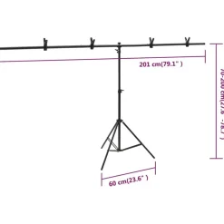 vidaXL Cámaras Y Objetivos-Kit de estudio fotográfico con set de luces, fondo y reflector