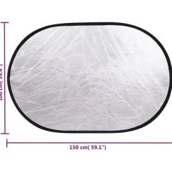 vidaXL Cámaras Y Objetivos-Kit de estudio fotográfico con luces, fondo y reflector