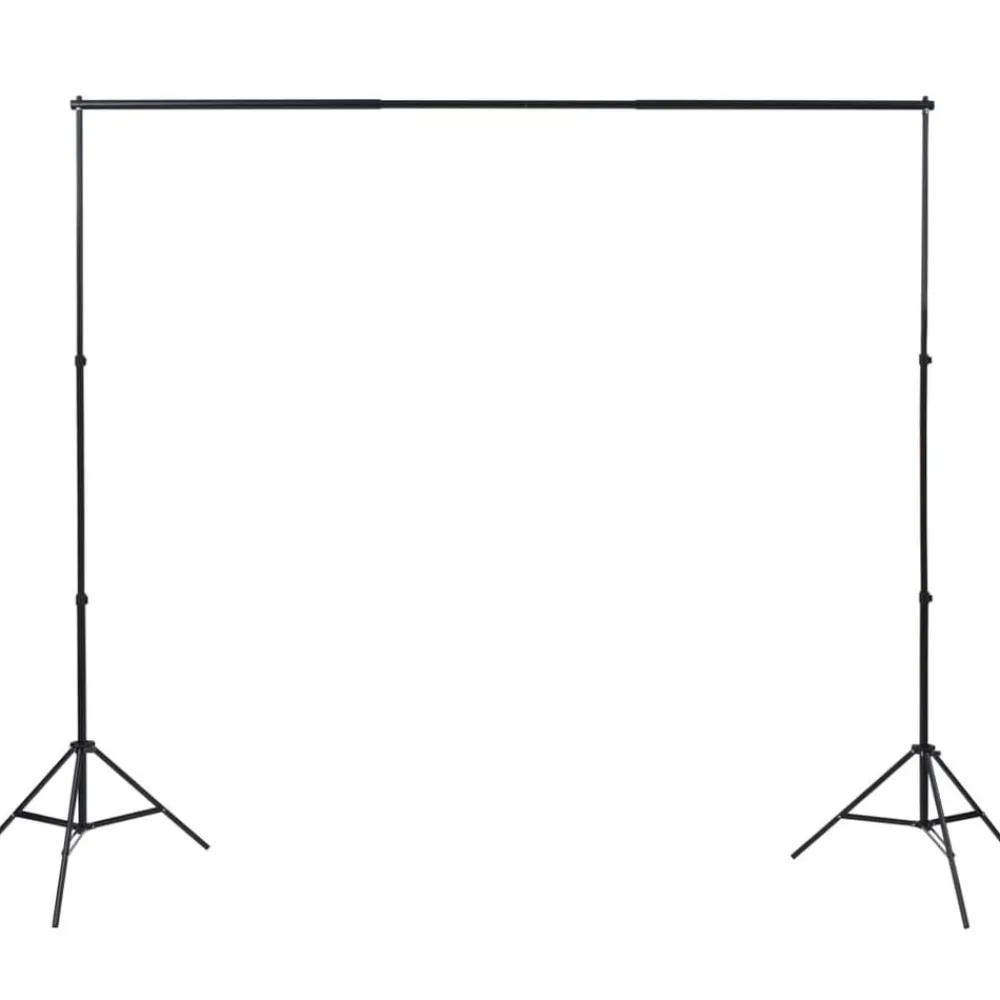 vidaXL Cámaras Y Objetivos-Kit de estudio fotográfico con luces softbox fondo y reflector