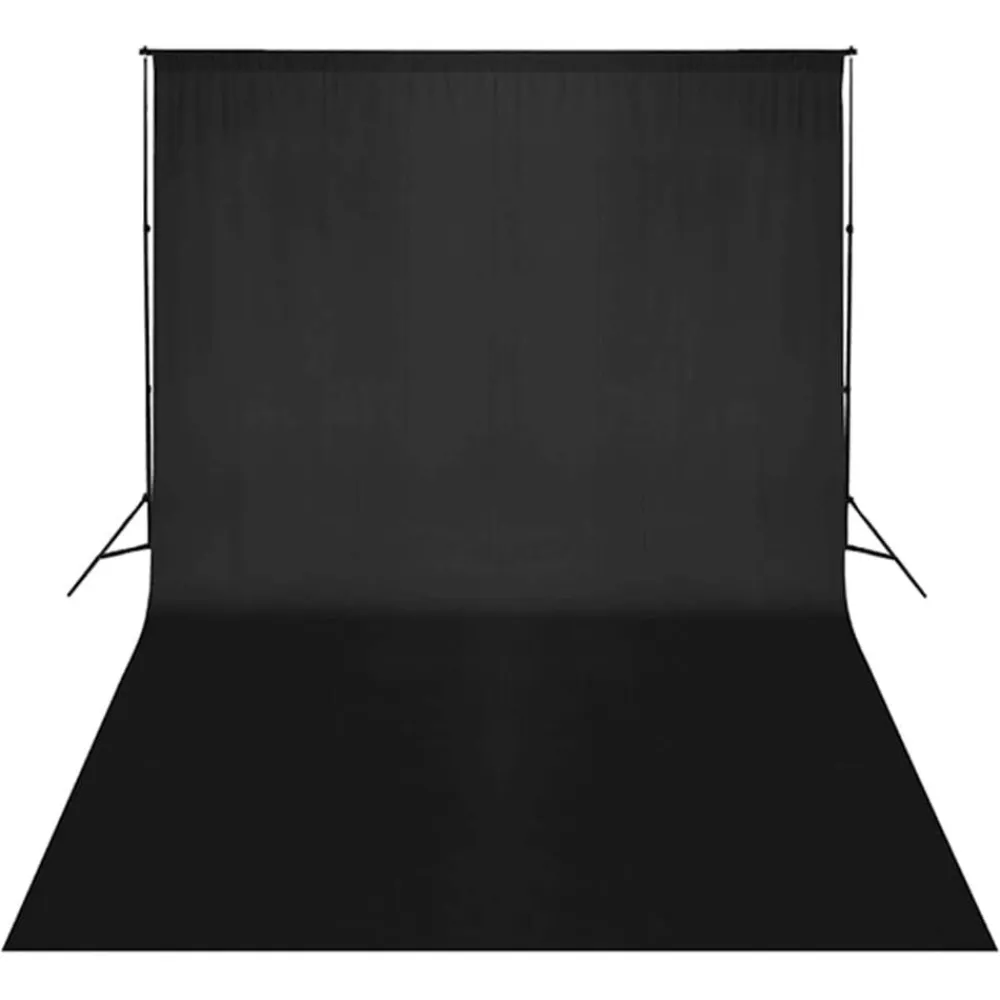 vidaXL Kit de estudio fotográfico con set de luces, fondo y reflector Best