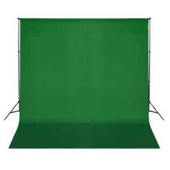 vidaXL Cámaras Y Objetivos-Kit de estudio fotográfico con set de luces y fondo