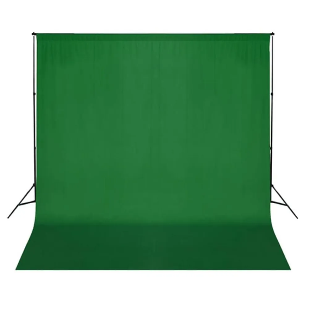 vidaXL Cámaras Y Objetivos-Kit de estudio fotográfico con set de luces y fondo