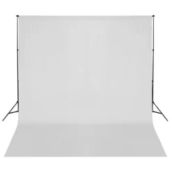 vidaXL Cámaras Y Objetivos-Kit de estudio fotográfico con set de luces y fondo
