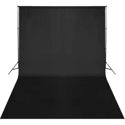 vidaXL Cámaras Y Objetivos-Kit de estudio fotográfico con set de luces y fondo