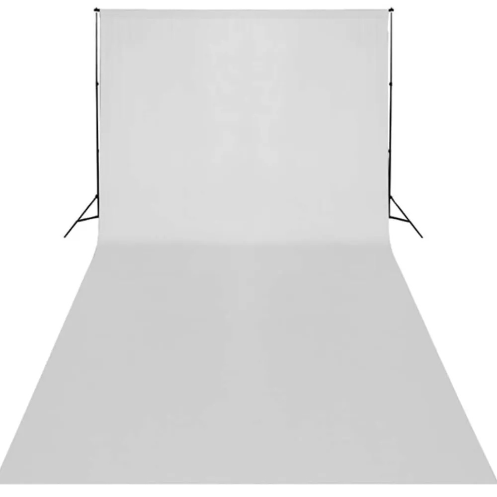 vidaXL Cámaras Y Objetivos-Kit de estudio fotográfico con set de luces y fondo