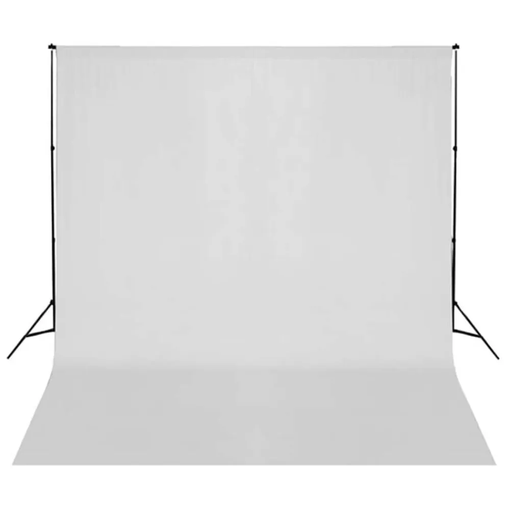 vidaXL Kit de estudio fotográfico con set de luces y fondo New