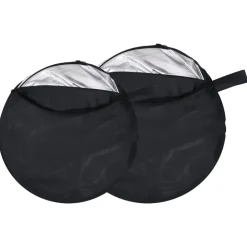 vidaXL Kit de estudio fotográfico con set de luces, fondo y reflector Discount