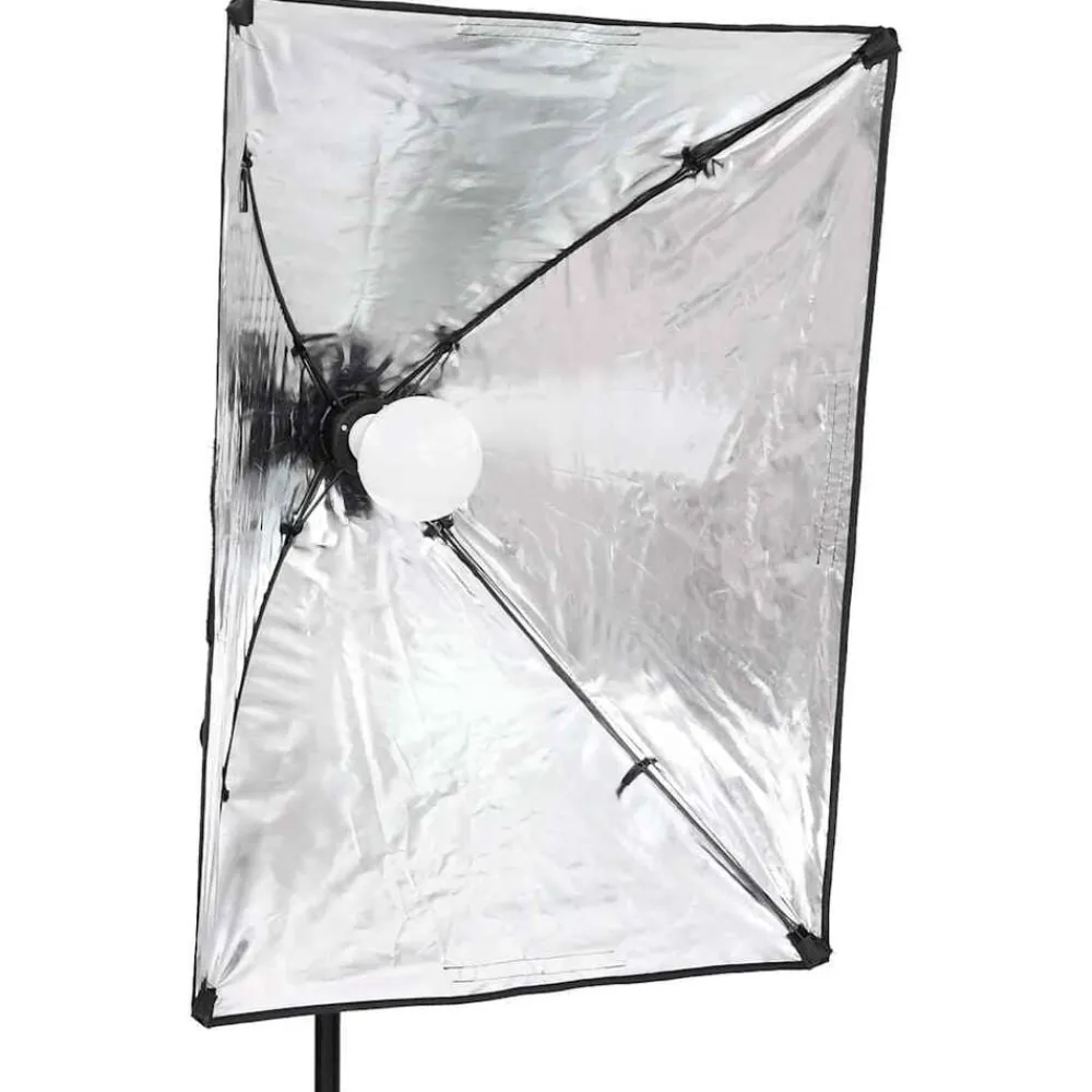 vidaXL Cámaras Y Objetivos-Kit de estudio fotográfico con set de luces, fondo y reflector
