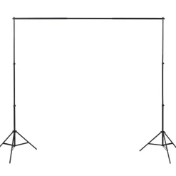 vidaXL Cámaras Y Objetivos-Kit de estudio fotográfico con set de luces y fondo