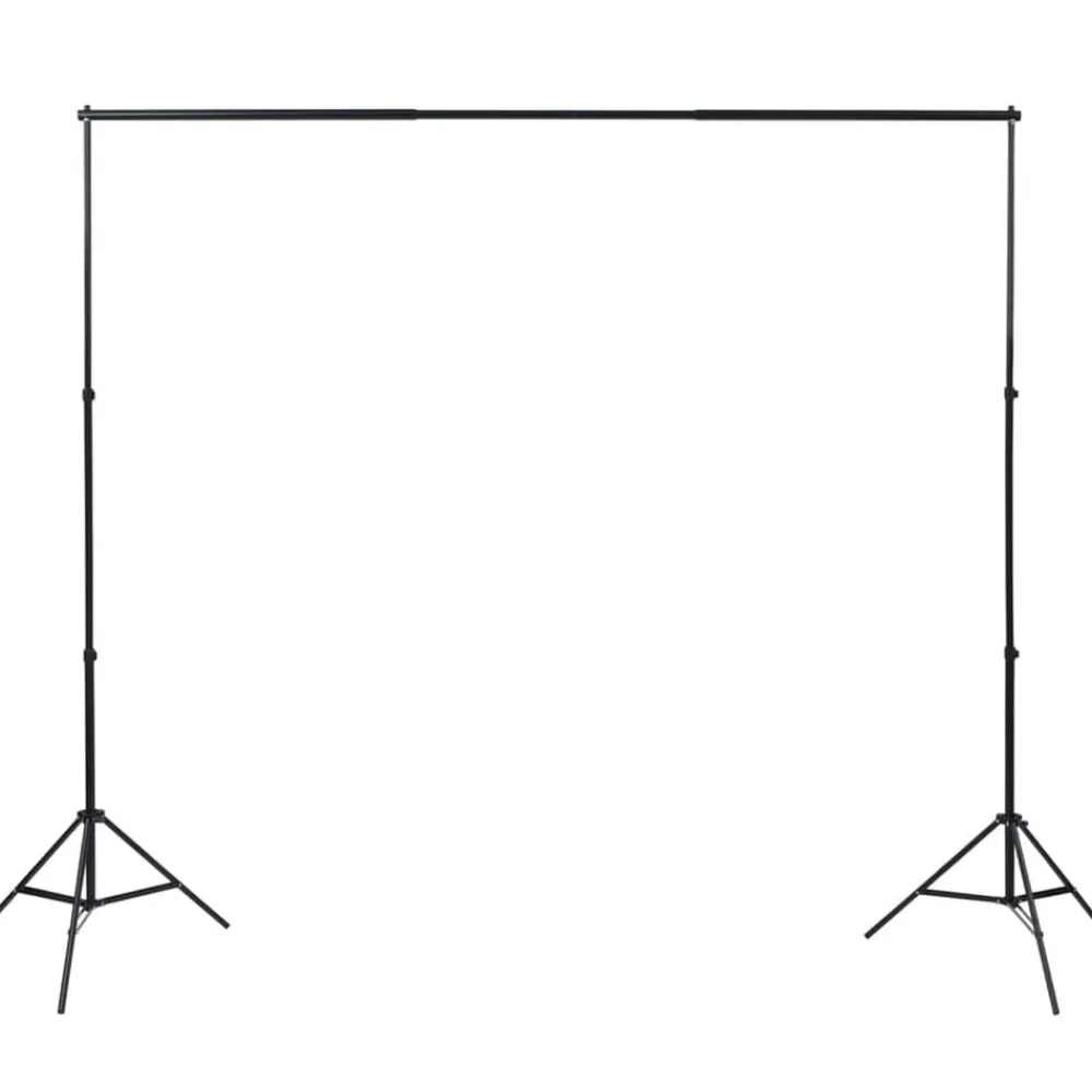 vidaXL Cámaras Y Objetivos-Kit de estudio fotográfico con set de luces y fondo
