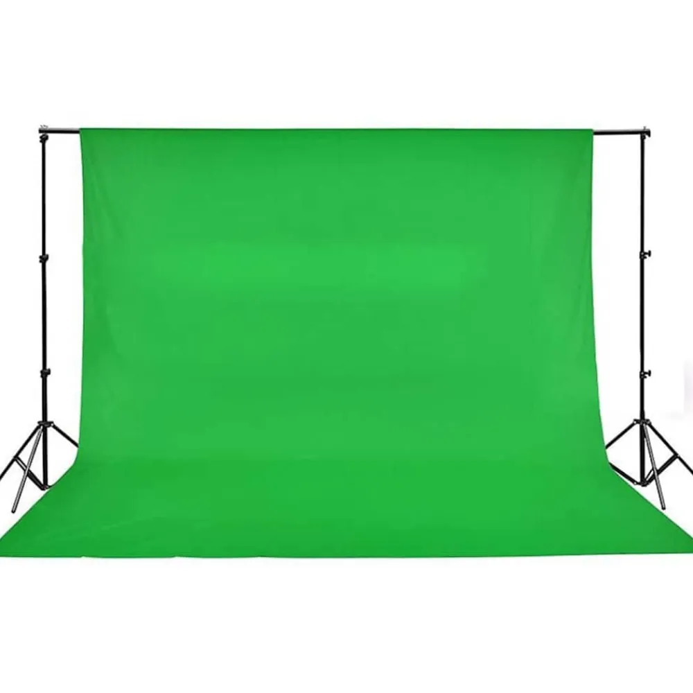 vidaXL Kit de estudio fotográfico con set de luces, fondo y reflector Best