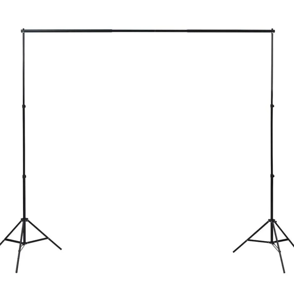 vidaXL Cámaras Y Objetivos-Kit de estudio fotográfico con softbox y fondo