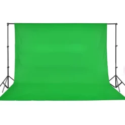 vidaXL Cámaras Y Objetivos-Kit de estudio fotográfico con set de luces y fondo