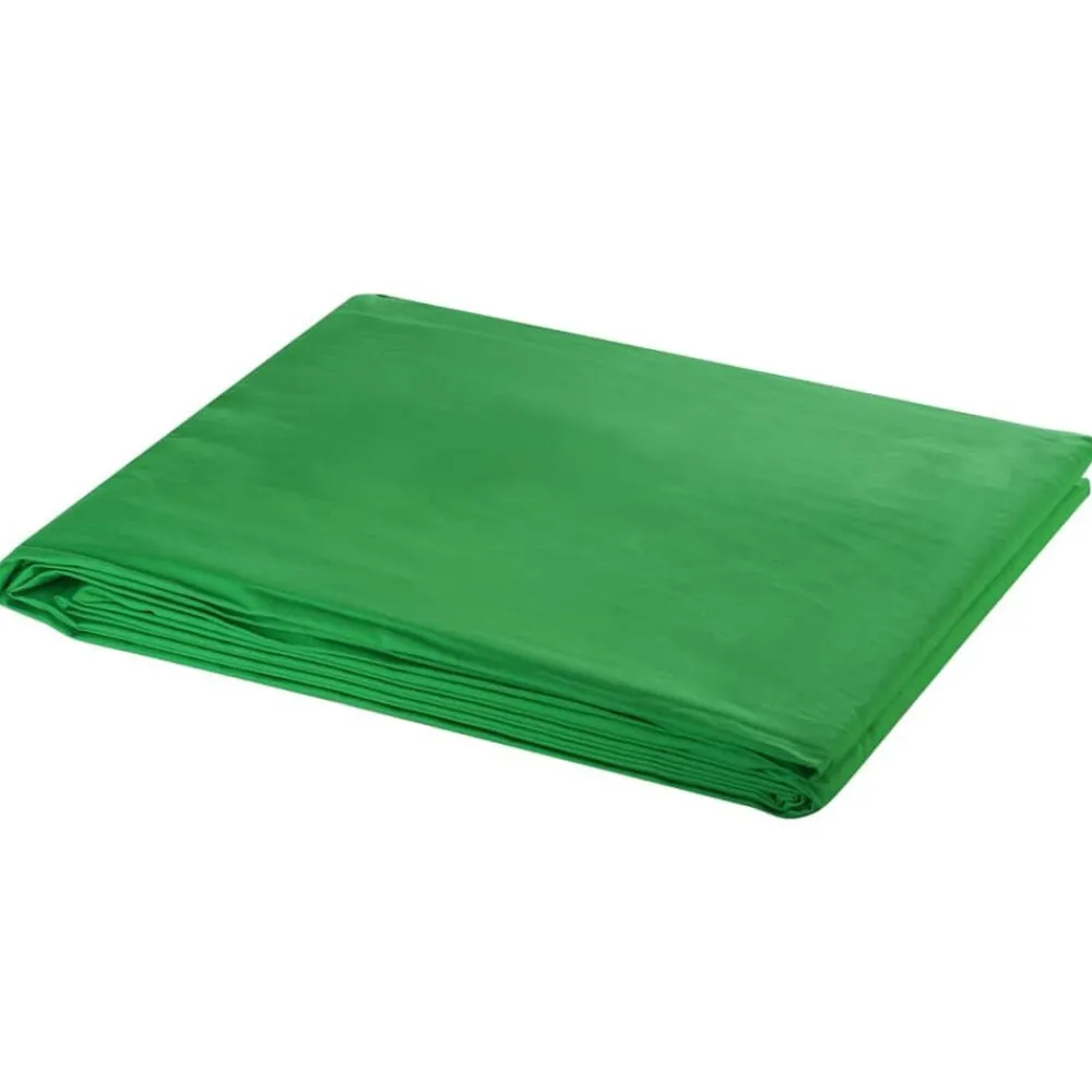 vidaXL Kit de estudio fotográfico con luces softbox y fondo Verde Discount